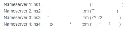 nameservers